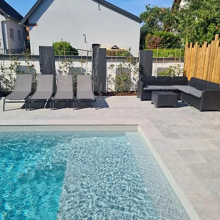 L'oasis De - Prive Dans Avec Piscine * Dalhunden
