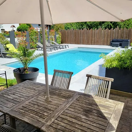 L'Oasis De Dalhunden - Logement Prive Dans Villa Avec Piscine 빌라 Dalhunden